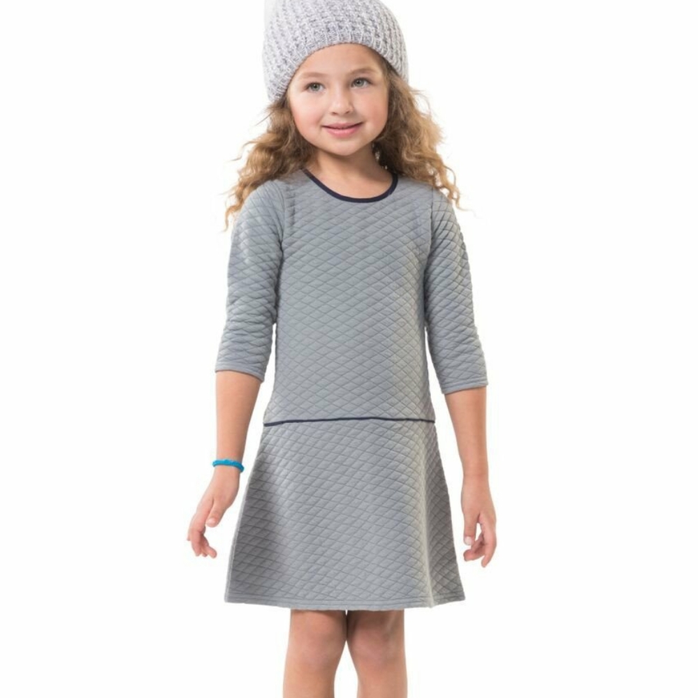 《 Sail to Sable 》 Quilted Sweater Dress